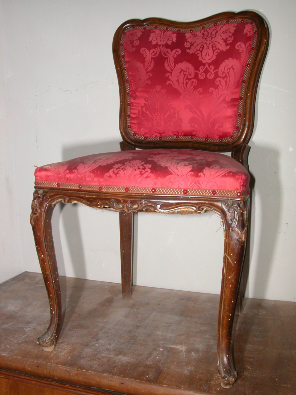 sedia, serie - bottega marchigiana (metà sec. XX)