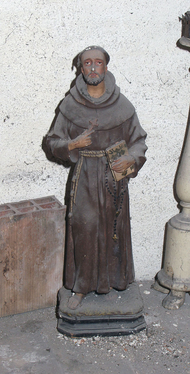 San Francesco d'Assisi (statua) - bottega marchigiana (prima metà sec. XX)