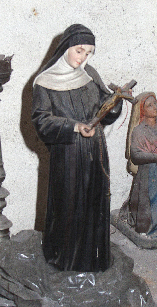 Santa Rita da Cascia (statua) - bottega marchigiana (prima metà sec. XX)