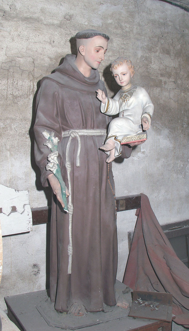 Sant'Antonio da Padova (statua processionale) - bottega marchigiana (prima metà sec. XX)