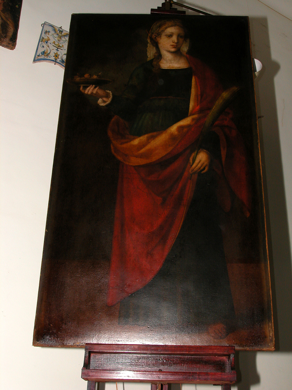 Santa Lucia (dipinto) - ambito marchigiano (sec. XVI)