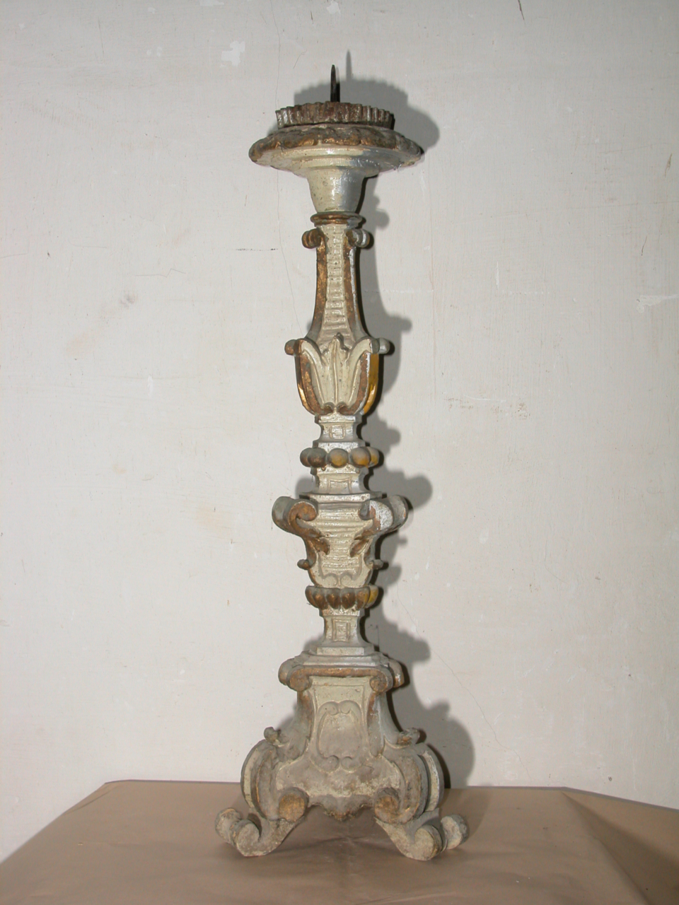 candeliere, coppia - bottega marchigiana (sec. XVIII)