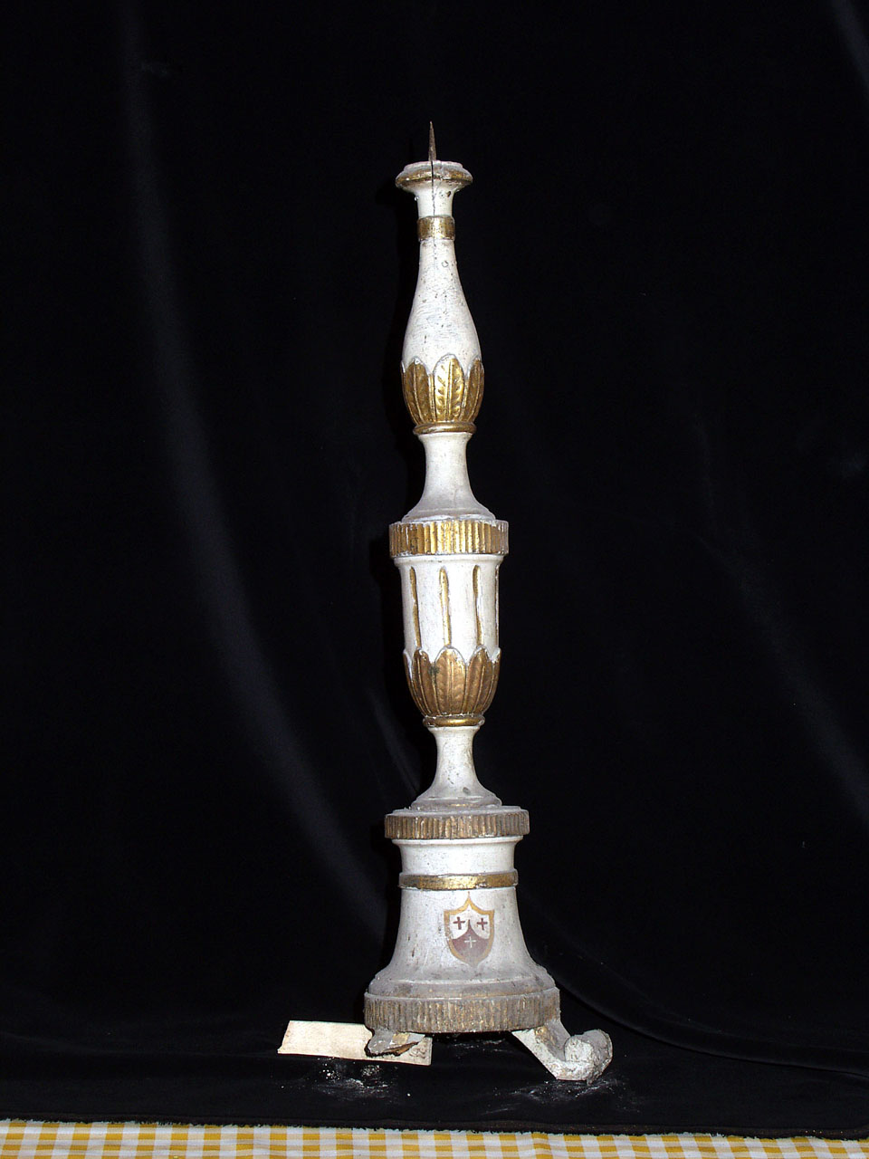 candelabro, serie - bottega marchigiana (sec. XIX)
