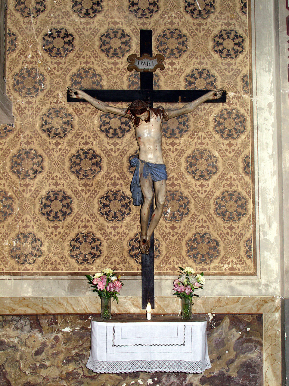 crocifisso - bottega marchigiana (fine/inizio secc. XVIII/ XIX)