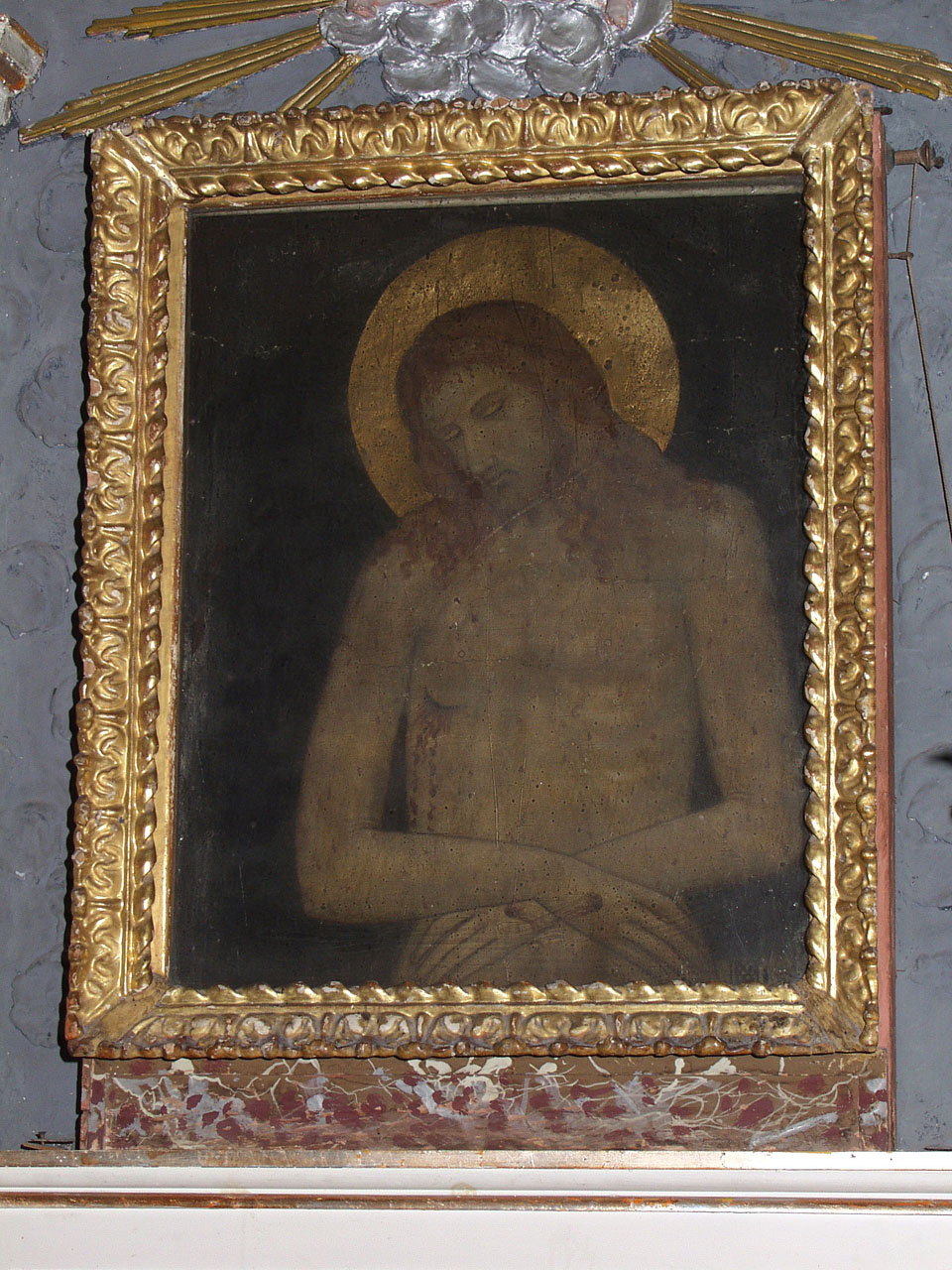 cornice, elemento d'insieme - bottega marchigiana (seconda metà sec. XIX)