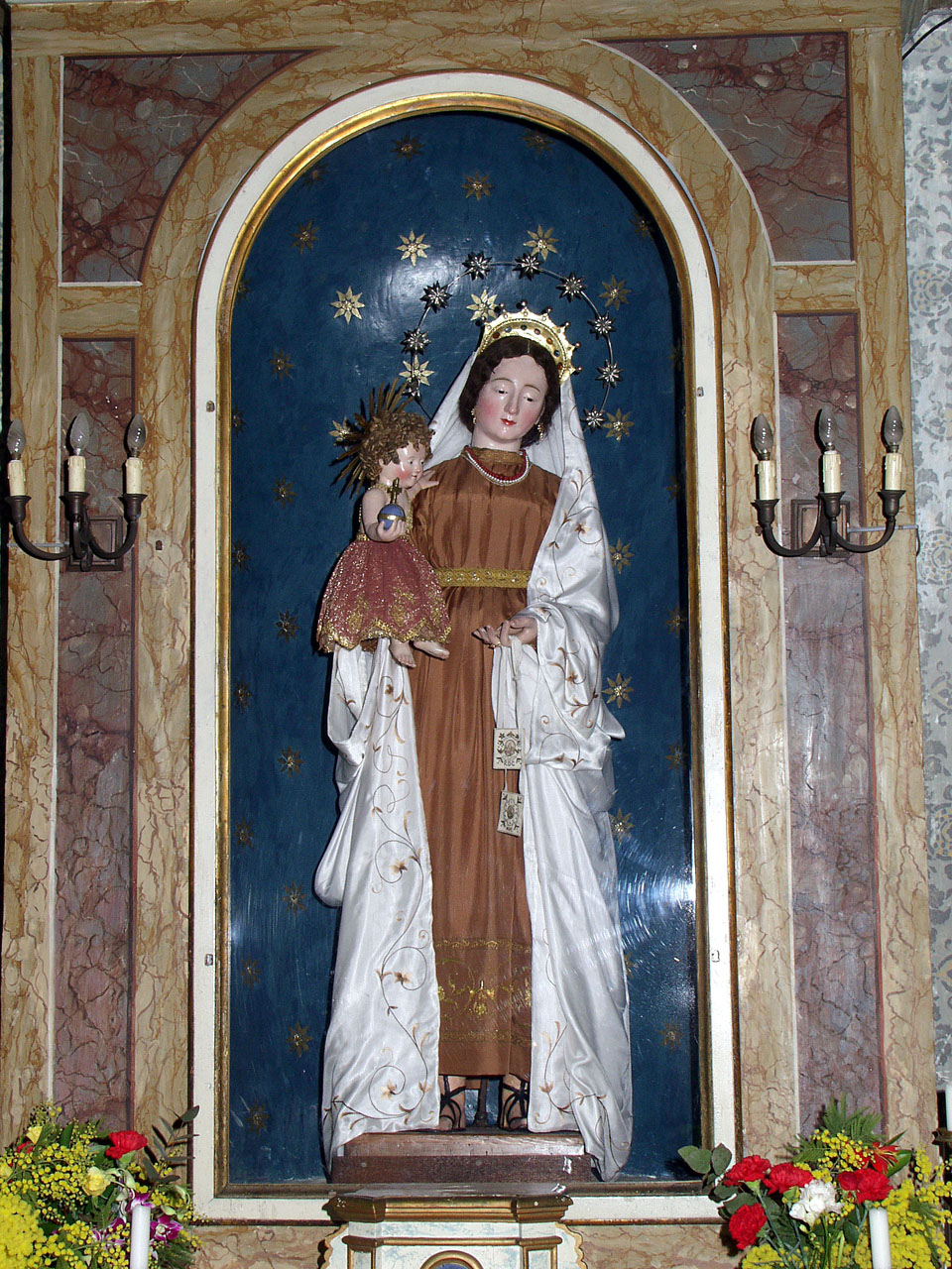 Madonna con Bambino (statua) - bottega marchigiana (primo quarto sec. XX)