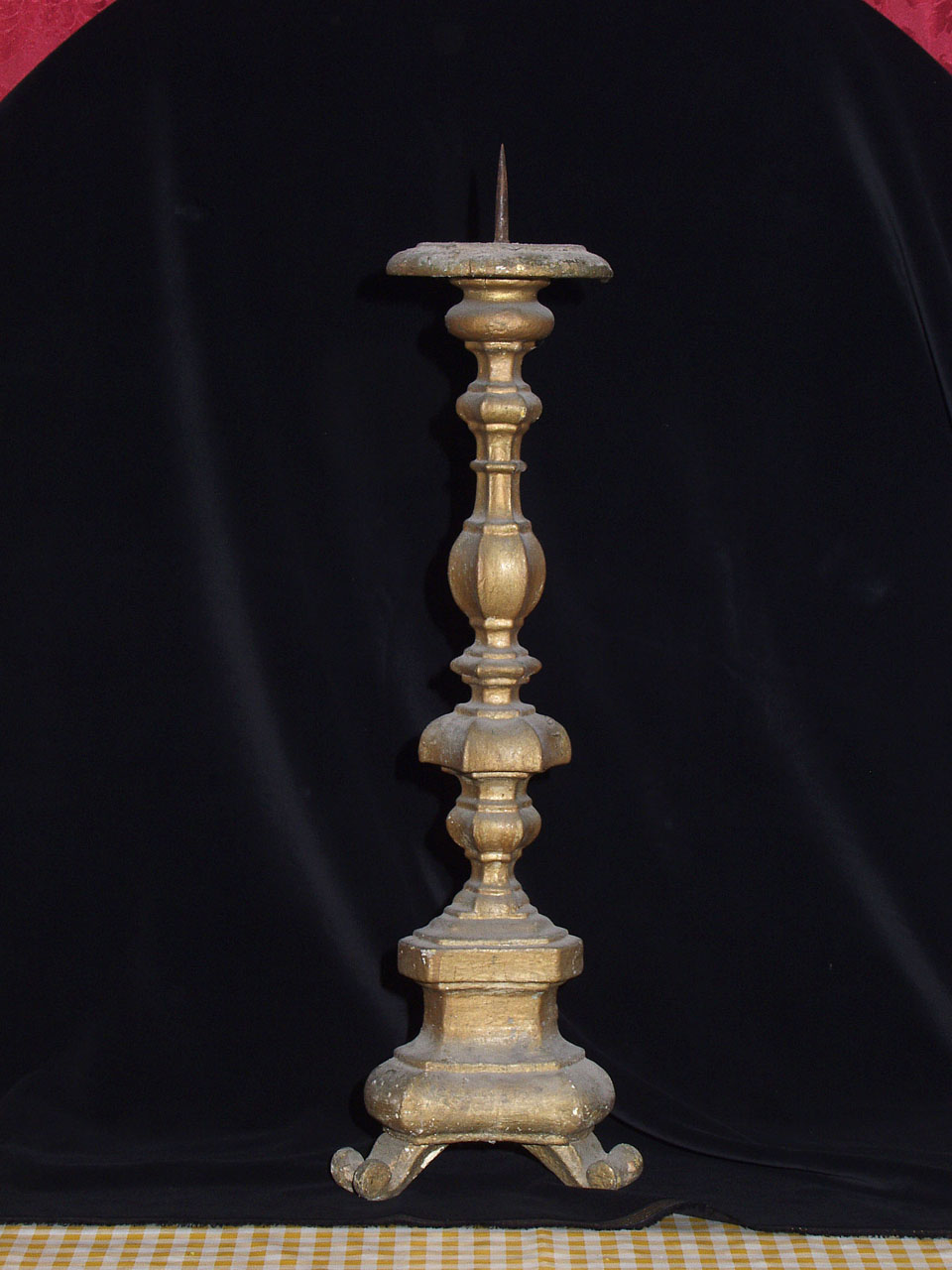 candelabro, serie - bottega marchigiana (sec. XVIII)