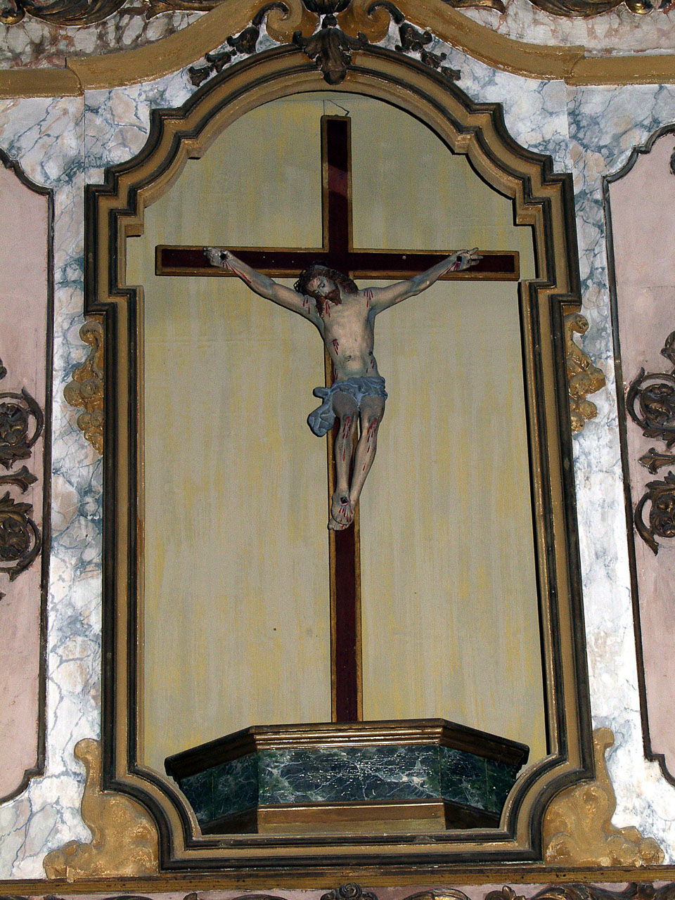 croce processionale - bottega marchigiana (seconda metà sec. XVIII)