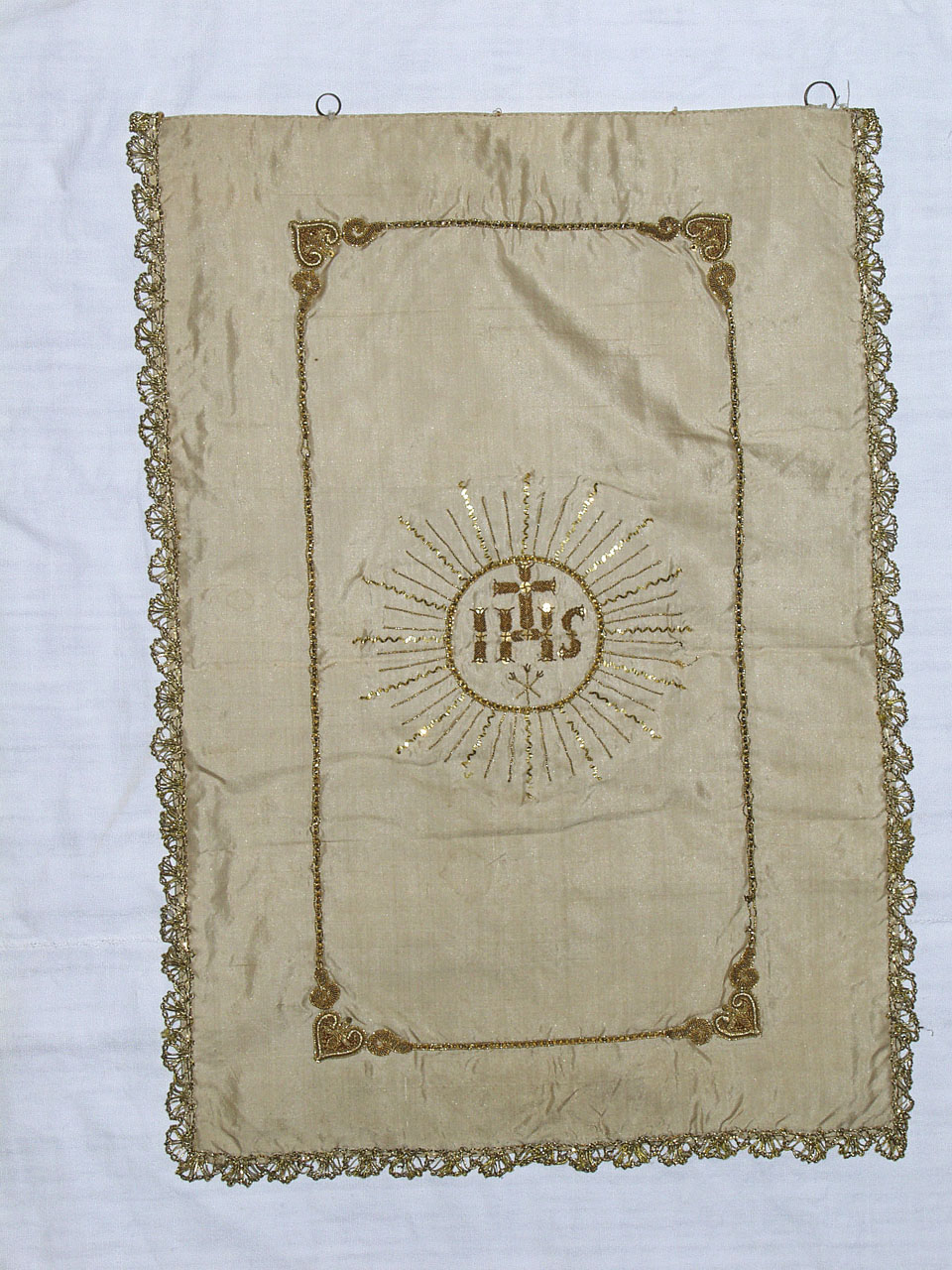 conopeo di tabernacolo - manifattura romana (sec. XIX)