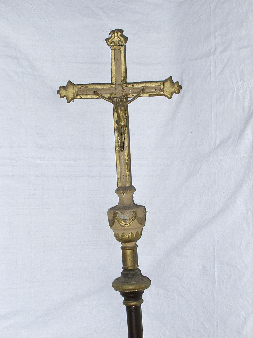 croce processionale - bottega marchigiana (sec. XIX)