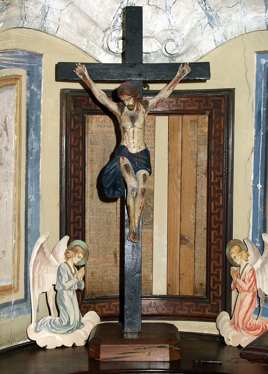 crocifisso - bottega marchigiana (sec. XIX)