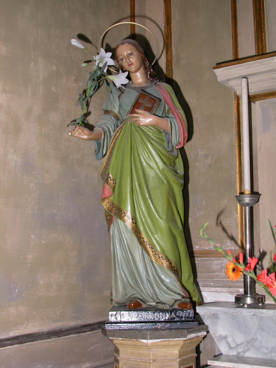 Santa Petronilla (statua) - bottega altoatesina (prima metà sec. XX)