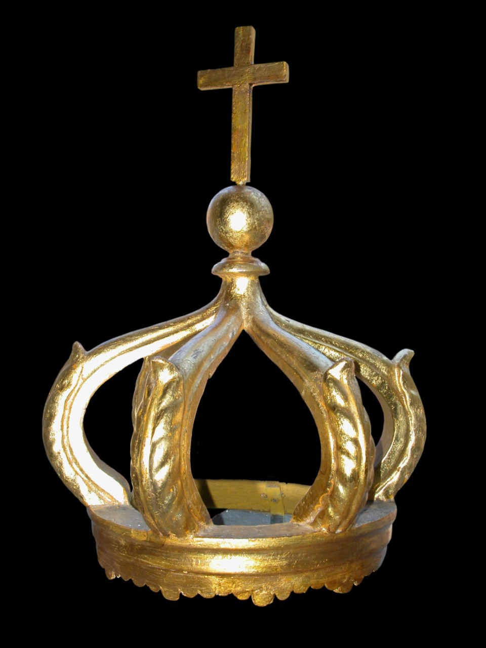 corona, elemento d'insieme - bottega marchigiana (prima metà sec. XX)