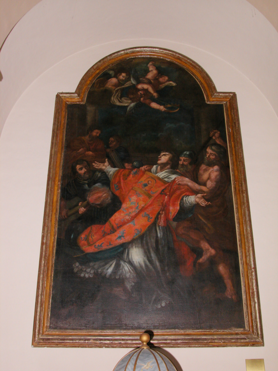 Martirio di San Lorenzo (dipinto) - ambito romano (sec. XVIII)