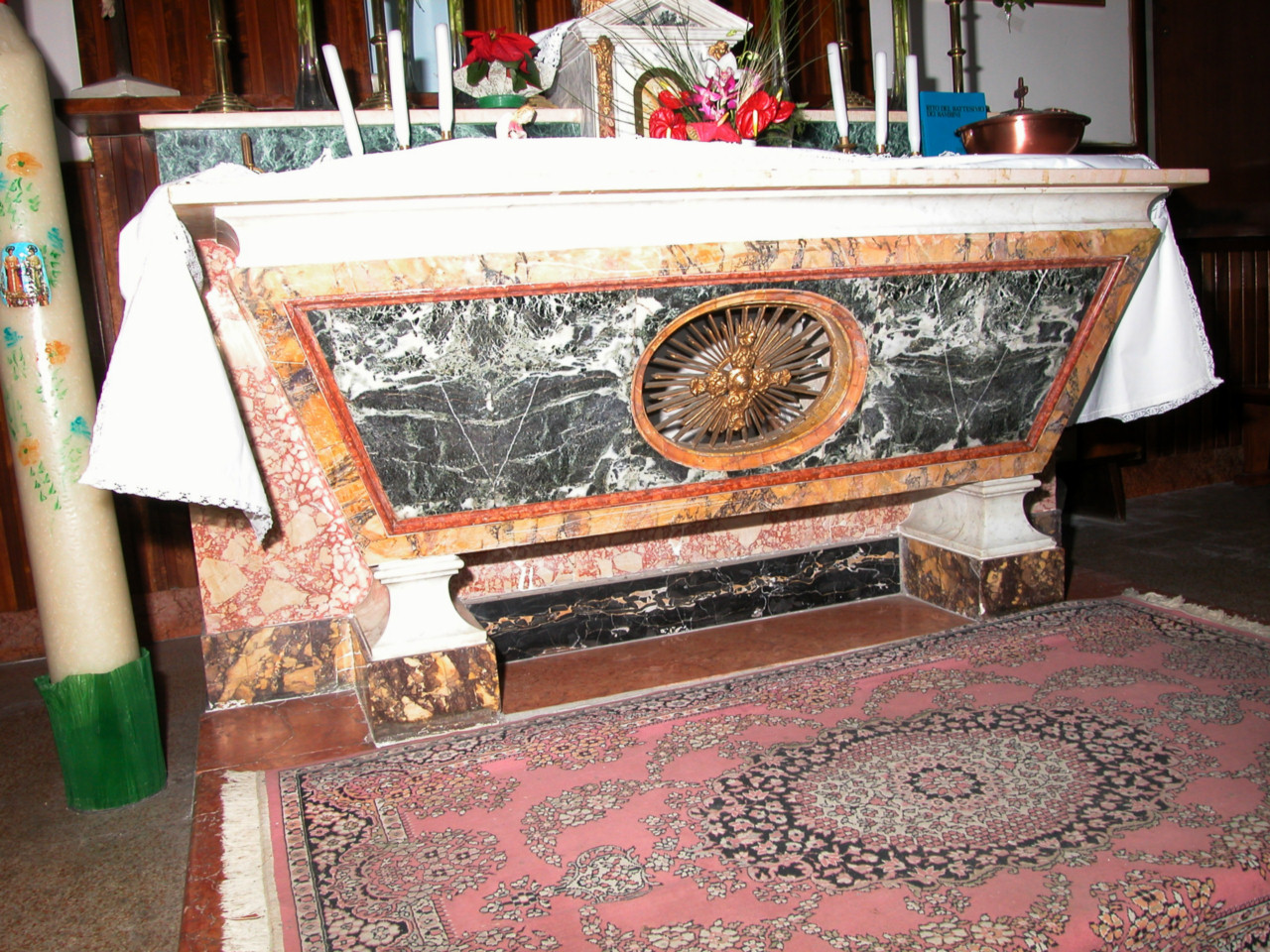 altare maggiore - bottega marchigiana (sec. XIX)