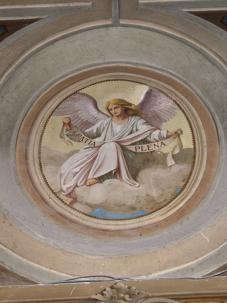 angelo cantore (dipinto) di Gentili Tommaso (secondo quarto sec. XX)