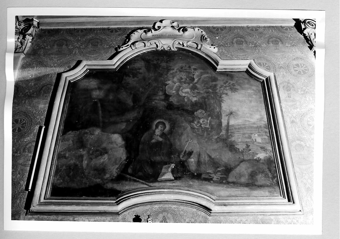 San Francesco di Paola in preghiera (dipinto) - ambito marchigiano (sec. XVIII)