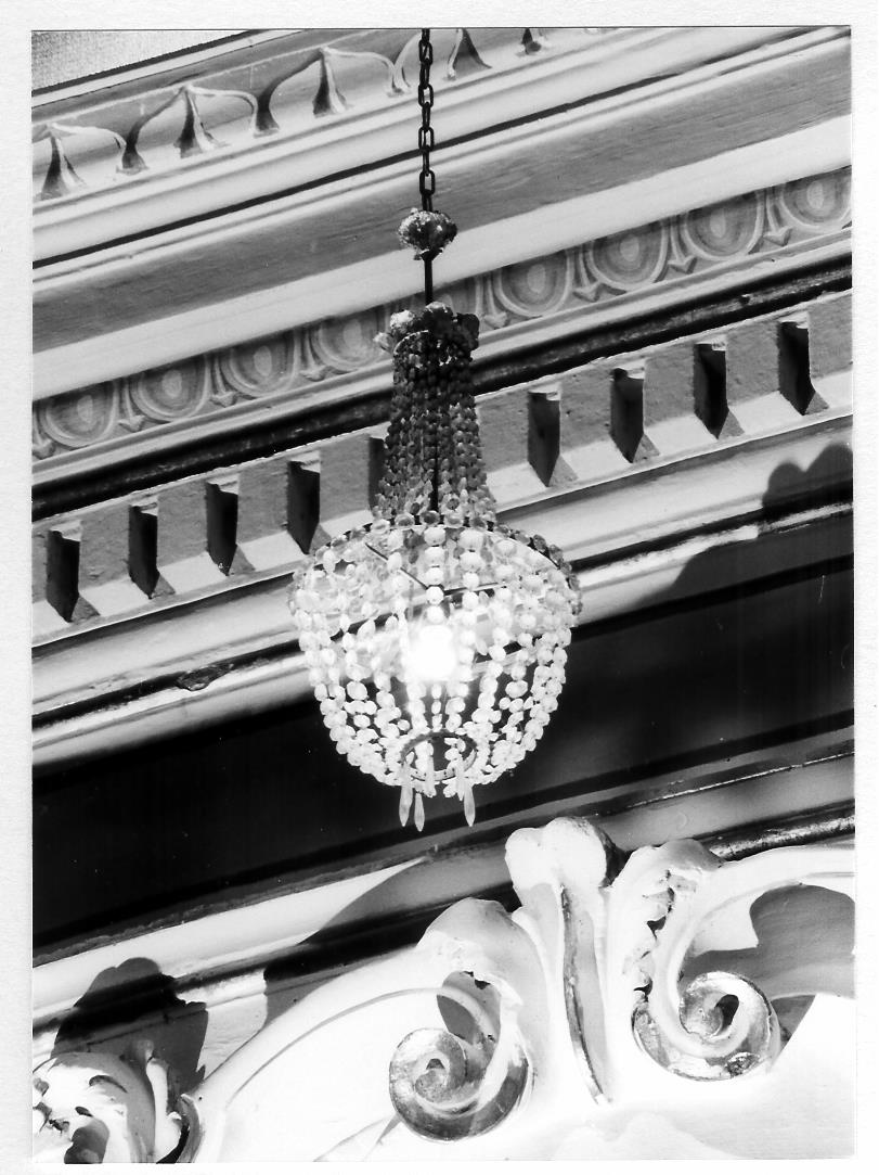 lampadario - bottega marchigiana (prima metà sec. XX)