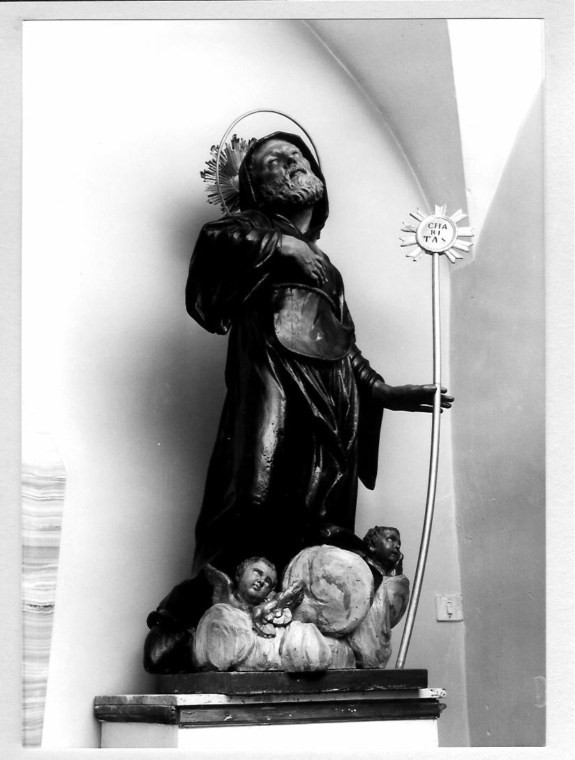 San Francesco di Paola (statua) - bottega marchigiana (sec. XVIII)