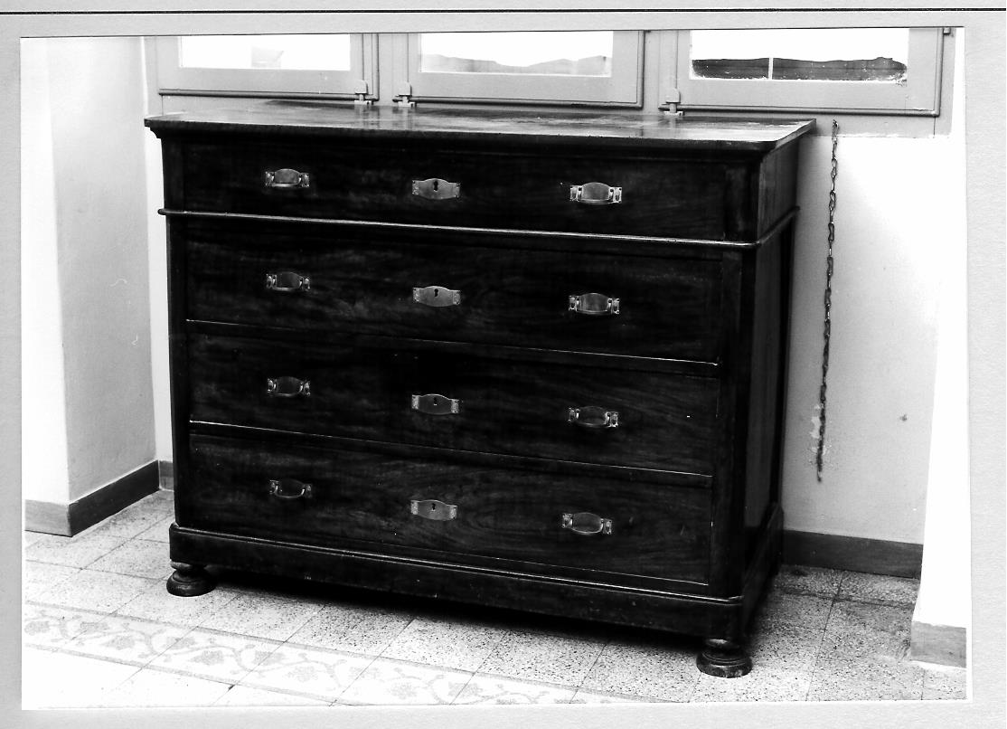 cassettone - bottega marchigiana (fine/inizio secc. XIX/ XX)