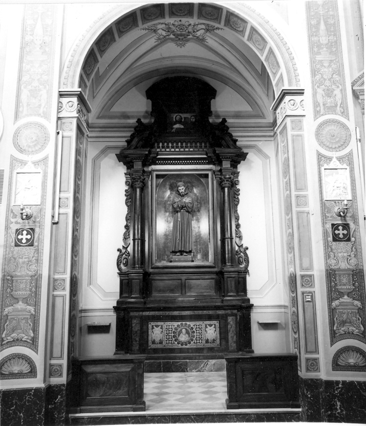 altare - bottega marchigiana (fine/inizio secc. XVII/ XVIII)