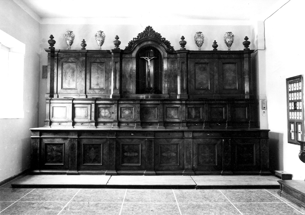 mobile - bottega marchigiana (fine/inizio secc. XVII/ XVIII)