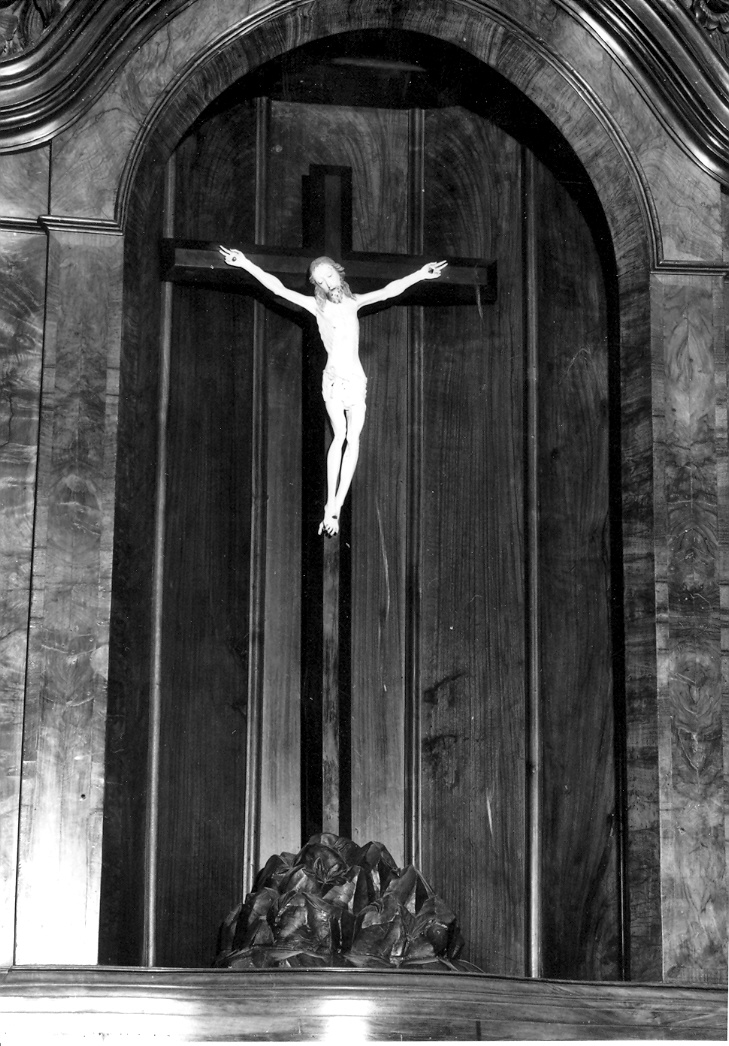 Cristo crocifisso (crocifisso) - bottega marchigiana (fine/inizio secc. XVIII/ XIX)