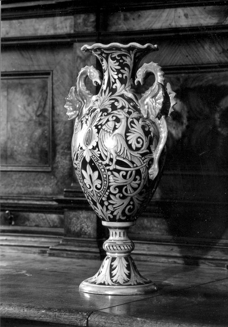 anfora, serie - bottega marchigiana (fine/inizio secc. XIX/ XX)