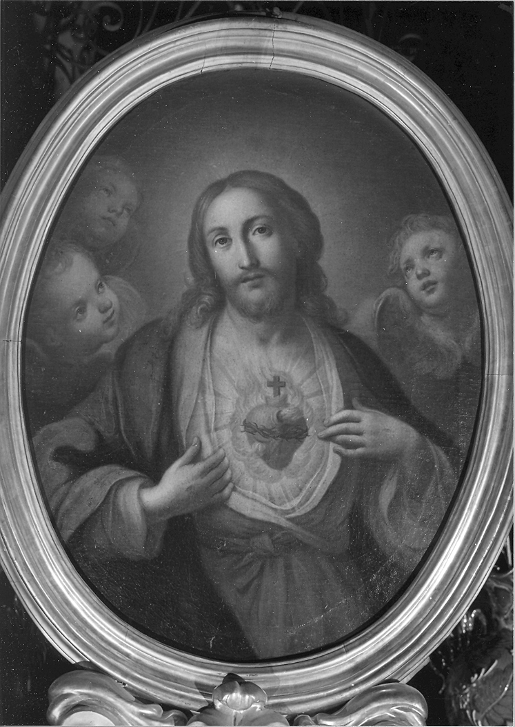 Sacro Cuore di Gesù (dipinto) - ambito siciliano (sec. XIX)