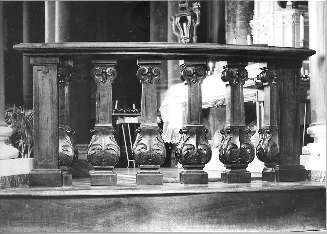 balaustrata - bottega italiana (sec. XIX)