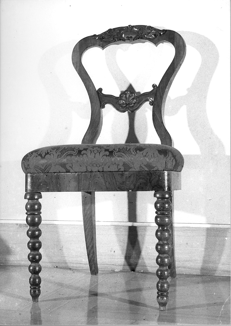 sedia, serie - bottega italiana (sec. XIX)