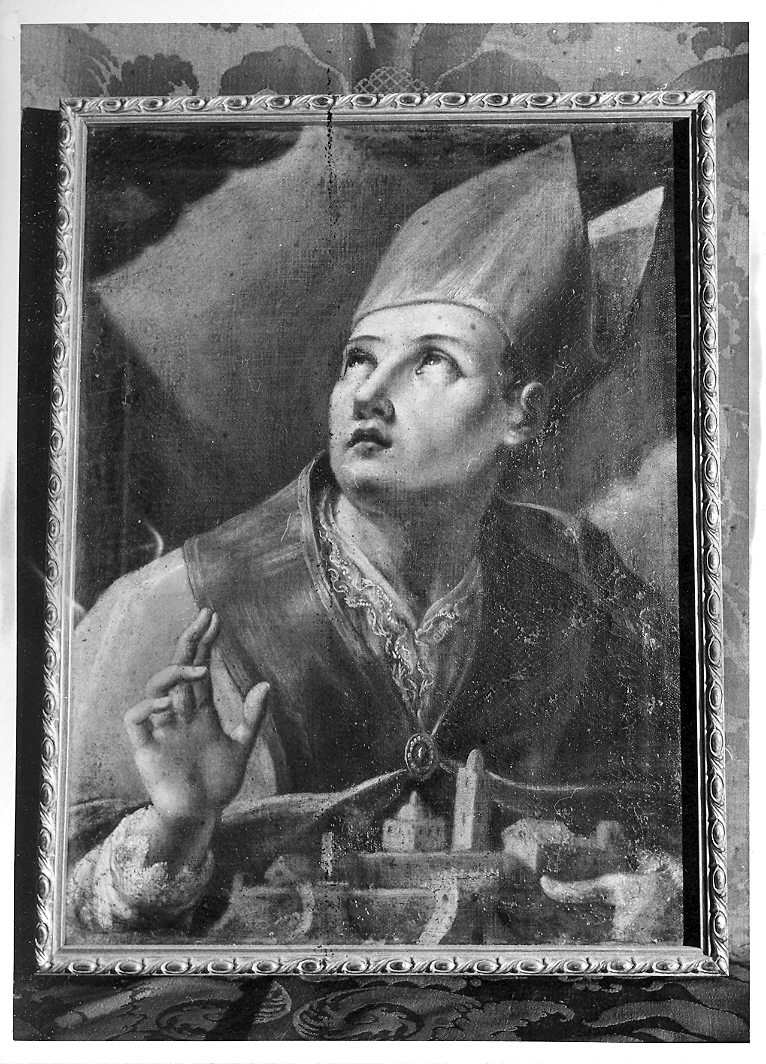 Santo vescovo (dipinto) - ambito italiano (sec. XVIII)