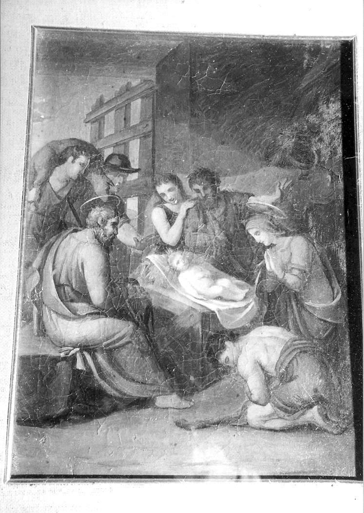 adorazione dei pastori (dipinto) - ambito italiano (sec. XVIII)