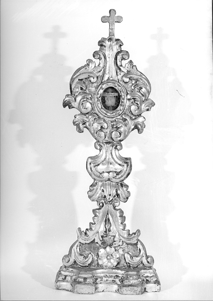 reliquiario - a ostensorio, serie - produzione italiana (sec. XVII)