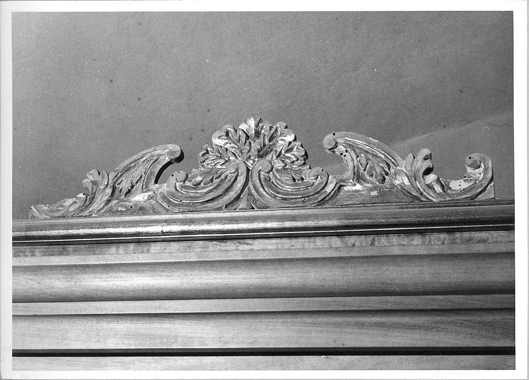 cimasa, coppia - bottega italiana (sec. XVIII)