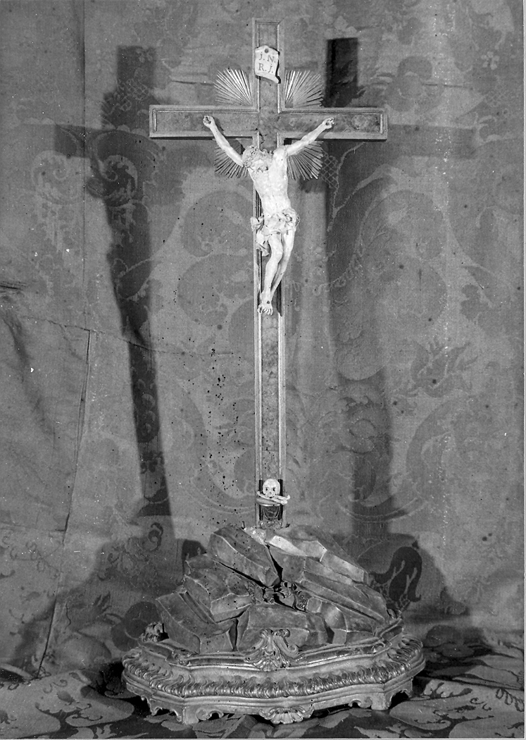 crocifisso - bottega italiana (sec. XVIII)