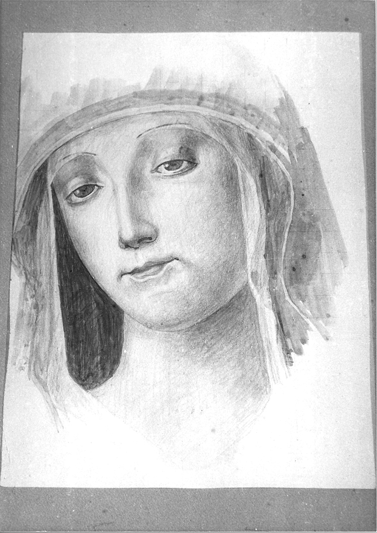 Madonna della Misericordia (dipinto) - ambito italiano (sec. XIX)