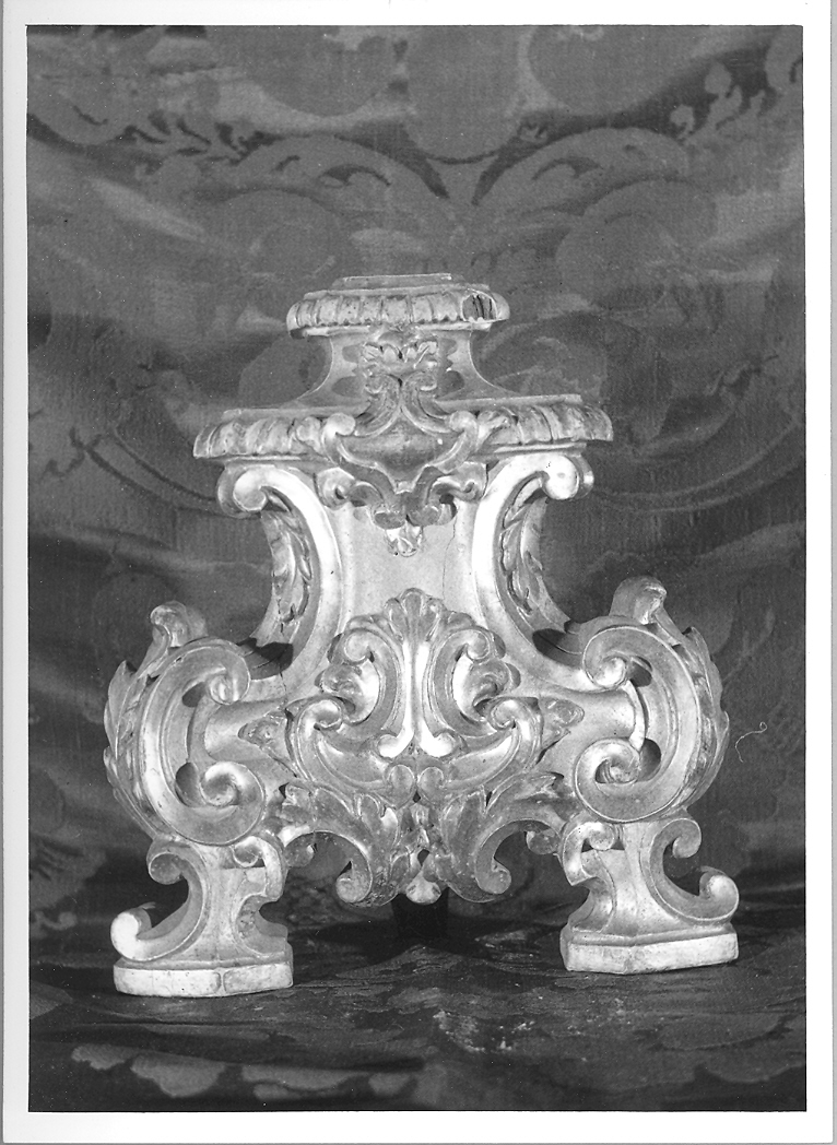 base per croce - bottega italiana (sec. XVIII)