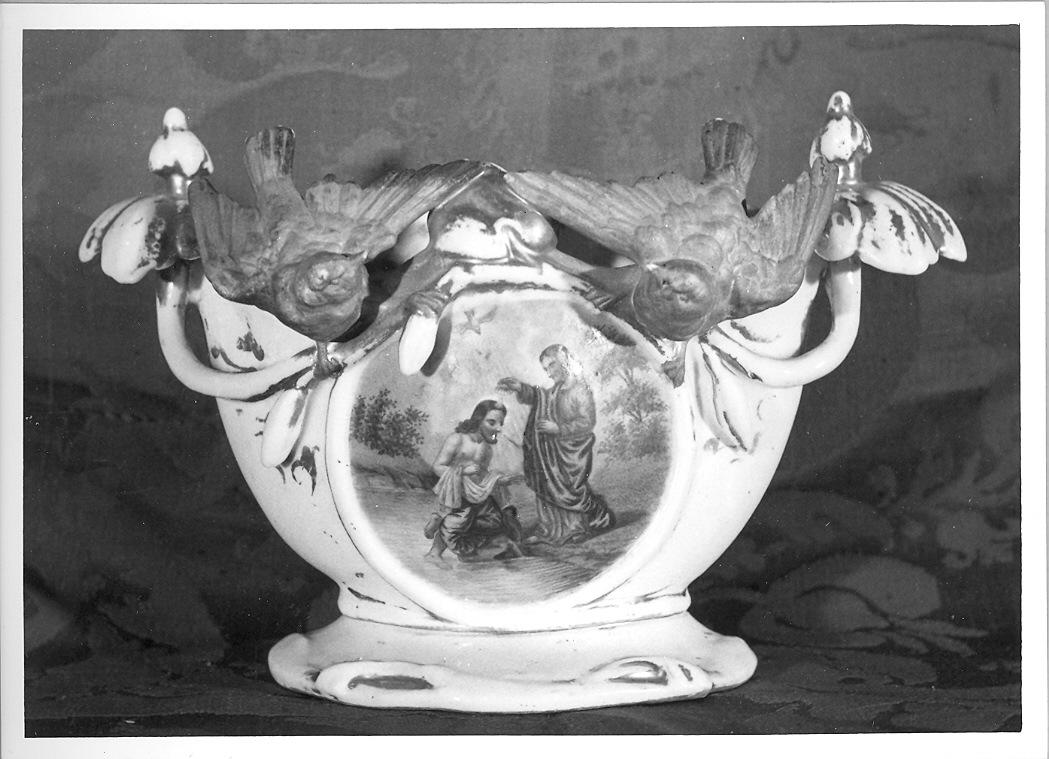 vaso - manifattura italiana (seconda metà sec. XIX)