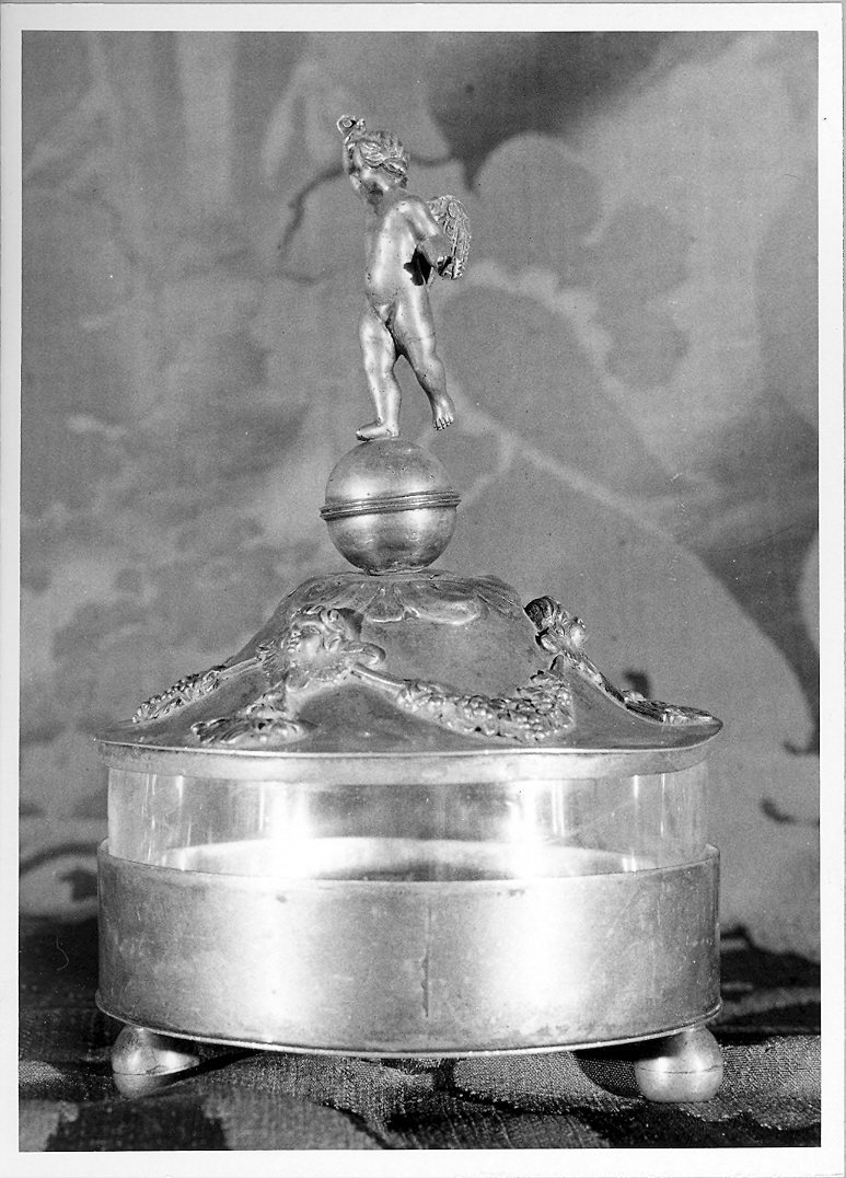 scatola per ostie - bottega italiana (sec. XIX)