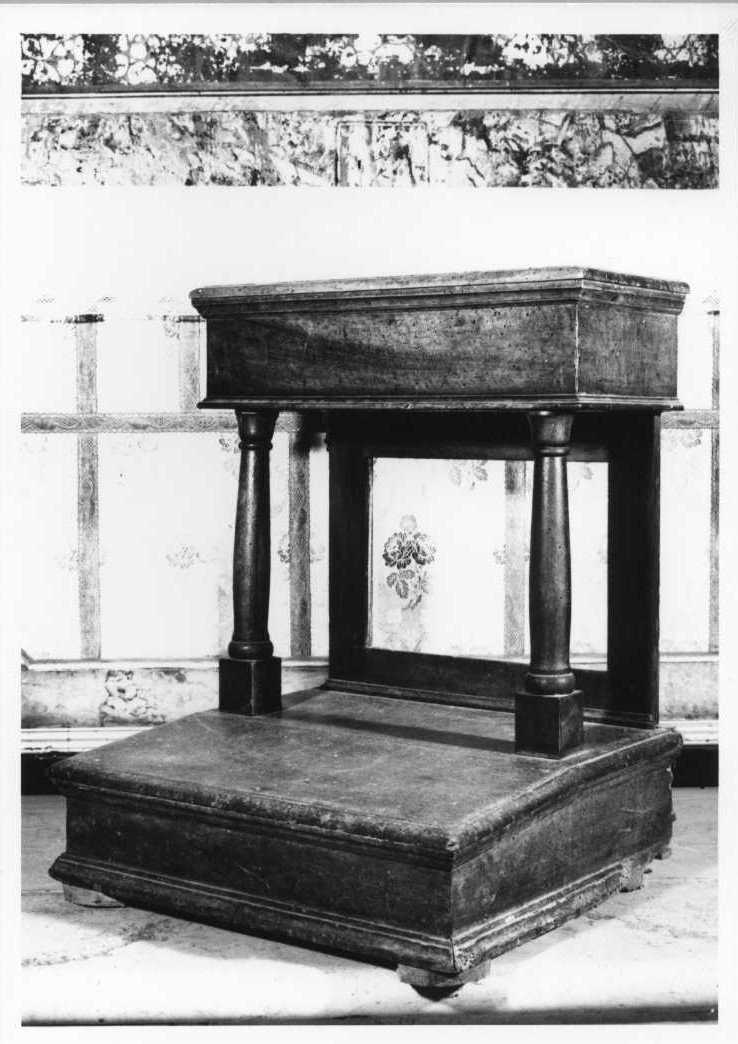 inginocchiatoio, coppia - bottega marchigiana (sec. XIX)