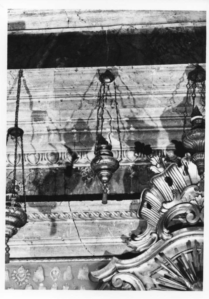 lampada pensile, coppia - bottega marchigiana (sec. XVIII)