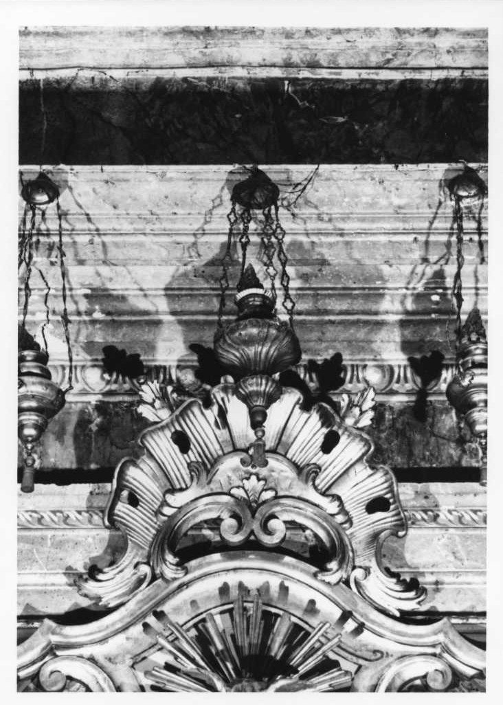 lampada pensile - bottega marchigiana (sec. XVIII)