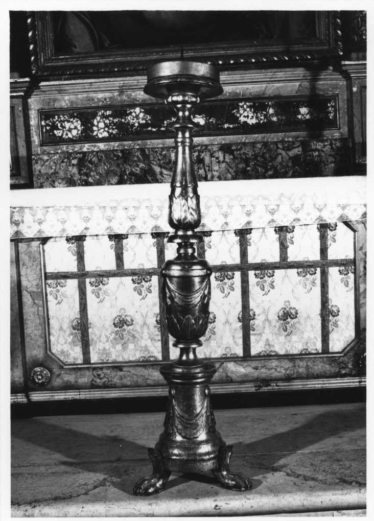 candeliere, serie - bottega marchigiana (sec. XIX)