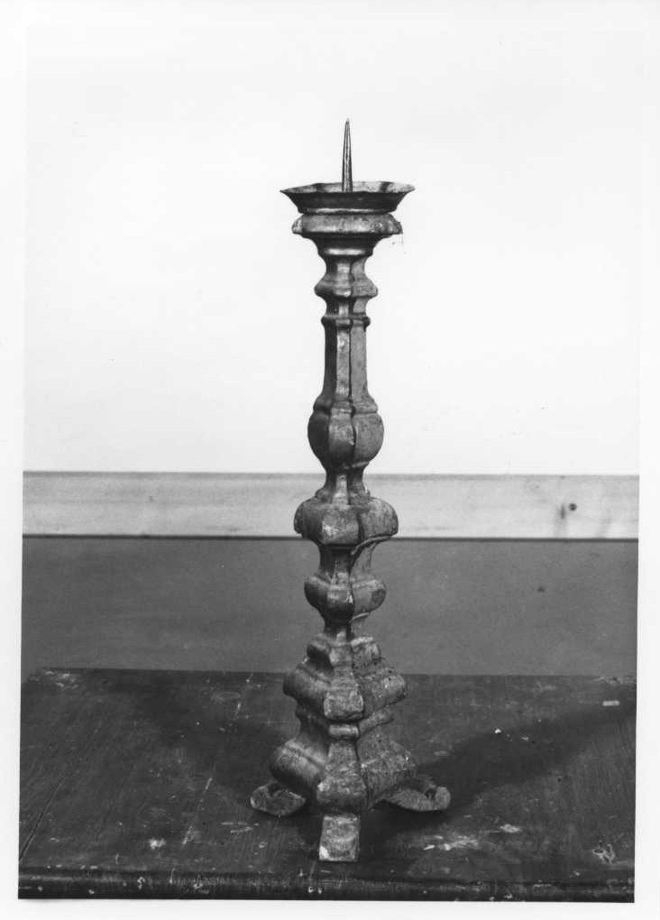 candeliere, coppia - bottega marchigiana (sec. XVIII)