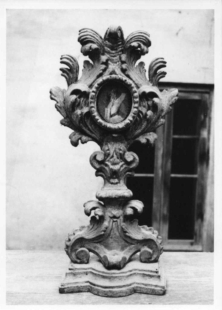 reliquiario fitomorfo, serie - bottega marchigiana (sec. XVII)