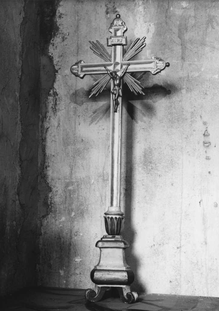 croce d'altare - bottega marchigiana (sec. XIX)