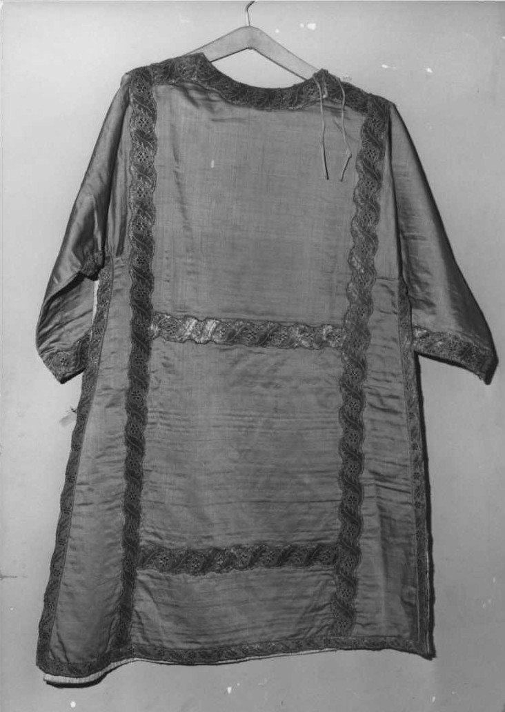 tunicella, coppia - manifattura marchigiana (fine/inizio secc. XVIII/ XIX)