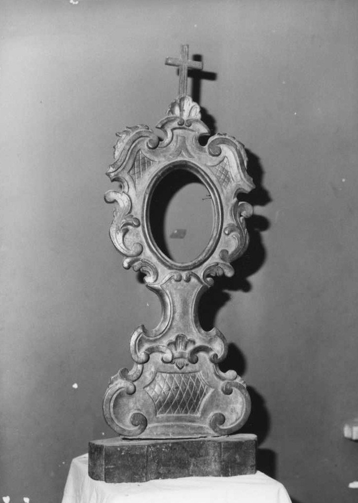 reliquiario fitomorfo, coppia - bottega marchigiana (sec. XVIII)