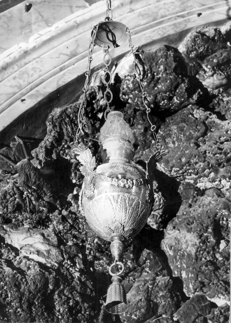 lampada - a muro, serie - bottega italiana (fine/inizio secc. XIX/ XX)